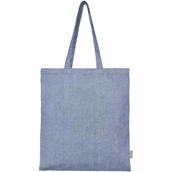 Pheebs 210 g/m² recycelte Tragetasche 7L Heather Blau