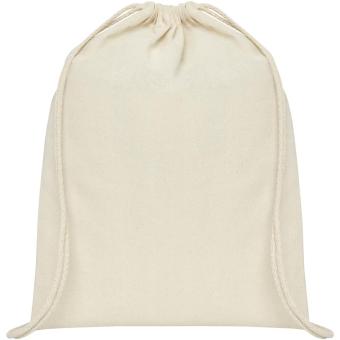 Oregon 140 g/m² Turnbeutel aus Baumwolle 5L Natur