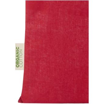 Orissa 140 g/m² organic cotton tote bag 7L Red