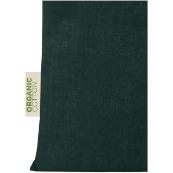 Orissa 140 g/m² organic cotton tote bag 7L Dark green