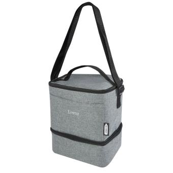 Tundra 9-can GRS RPET lunch cooler bag 7L Heather smoke
