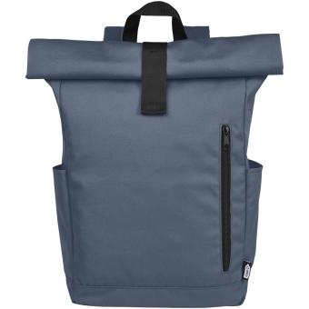 Byron 15,6" GRS RPET Roll-Top Rucksack 18 L Blau