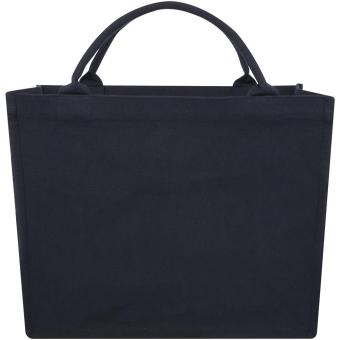 Page 500 g/m² Aware™ recycled book tote bag Navy