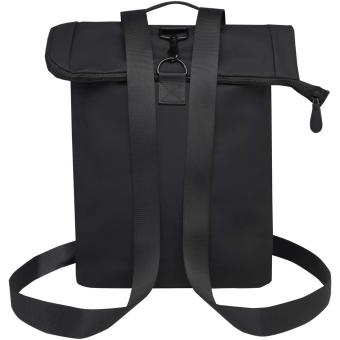 Turner 15,6" GRS-recycelter Rolltop Laptop-Rucksack 12 L Schwarz