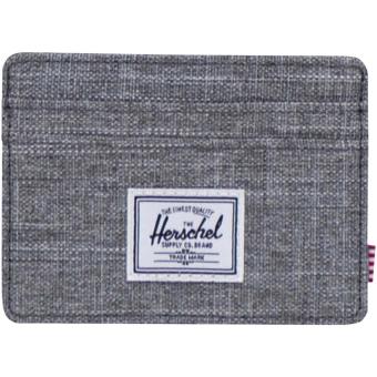 Herschel Charlie recycled RFID card holder Heather smoke