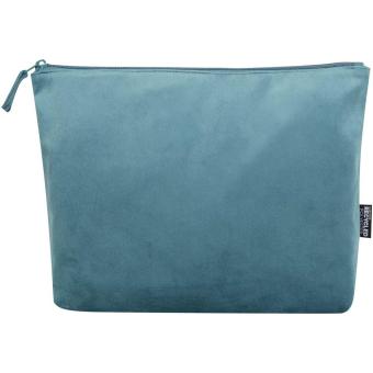 Swift GRS recycled velvet toiletry bag set Dark blue