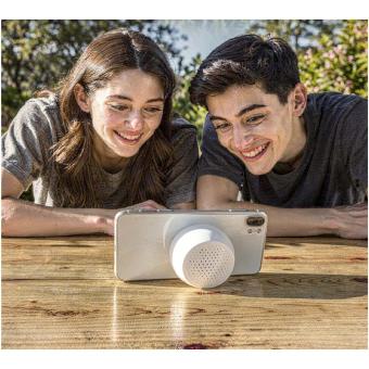 Boompods Zero Snap 5W magnetischer, wasserdichter, kabelloser Lautsprecher Creme
