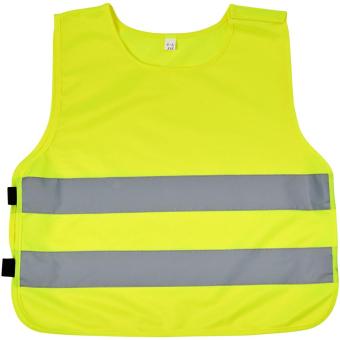 RFX™ Marie XS safety vest with hook&loop for kids age 7-12 Neon yellow