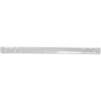 RFX™ Lynne 34 cm reflektierendes Sicherheits-Schnapparmband Weiß