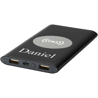 Juice 8000 mAh kabellose Powerbank Schwarz