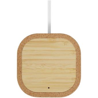 Cerris 15W cork wireless charging pad Nature