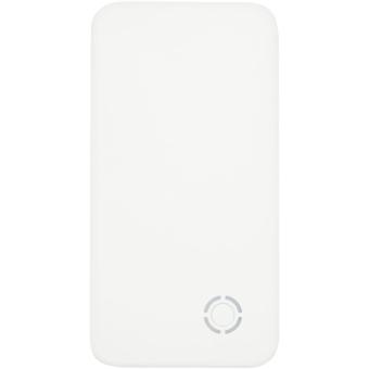 Slender 4000 mAh slim dual power bank White