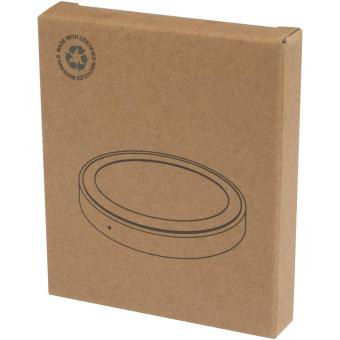 Freal 15W recycled plastic wireless charging pad White