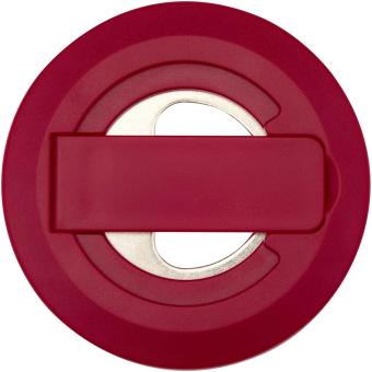 Ain recycled plastic magnetic phone stand with bottle opener Red