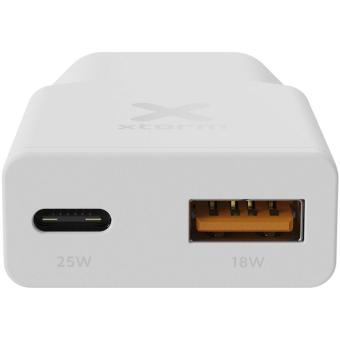 Xtorm XG2SL025 Go2 SlimLine 25W Ladegerät Weiß