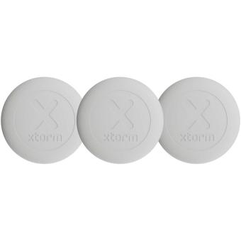 Xtorm XTAG2GA wasserfeste Reise-Smart-Tags, 3er Set Grau melange/Marine