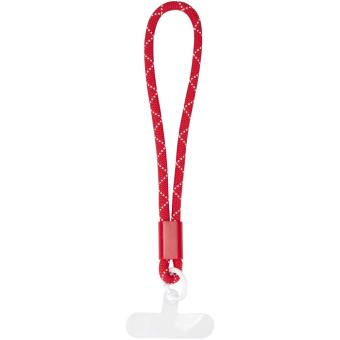 Arich recycled plastic smartphone wristband Red