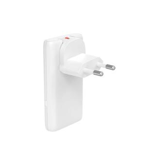 SKROSS® Klip Slim 65W multi-head charger White