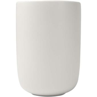 Male 350 ml Keramiktassen – 2er-Set Weiß