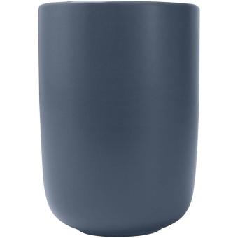 Male 350 ml Keramiktassen – 2er-Set, matt, hellblau Hellblau, Drücker blau