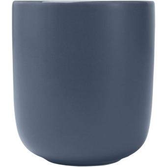 Male 200 ml ceramic cups with matt finish - set of 2 Light blue/blue pusher
