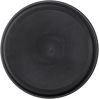 Orbit recycled plastic frisbee Black