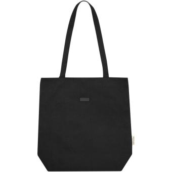 Joey GRS recycled canvas versatile tote bag 14L Black