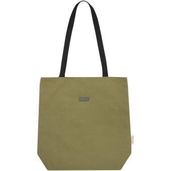 Joey GRS recycled canvas versatile tote bag 14L Olive