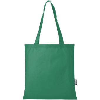 Zeus GRS recycled non-woven convention tote bag 6L Green