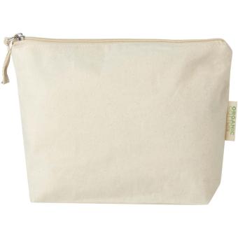 Orissa 180 g/m² Kosmetiktasche aus Bio-Baumwolle 1L Natur
