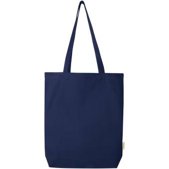 Orissa 270 g/m² organic tote bag 10L Navy