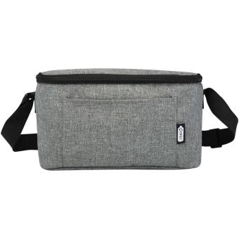 Tundra 6-can GRS RPET cooler bag 5L Heathergrey