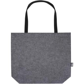Felta Tragetasche mit Zwickel aus recyceltem GRS-Filz 20 L Grau