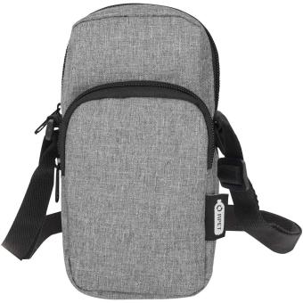 Ross GRS recycled phone pouch Heather smoke