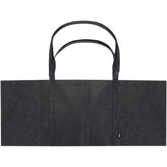 Jumbo Extra große Tragetasche aus recyceltem GRS Non Woven 65 L Schwarz