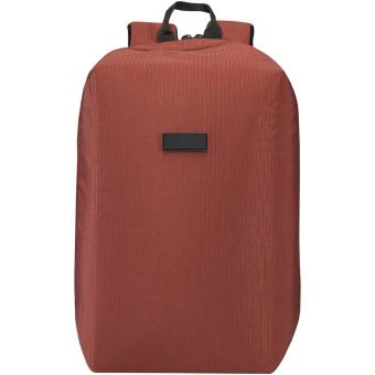 Luma 15" GRS recycled anti-theft laptop backpack 10L Brick