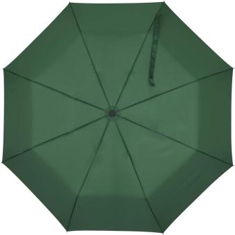 Aaron 23'' faltbarer manueller Regenschirm Grün