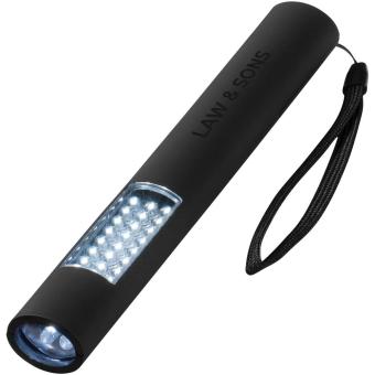 Lutz 28-LED magnetic torch light Black