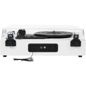 Prixton Studio Luxus Plattenspieler und Musikplayer Weiß