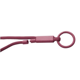 Tubyard Lanyard mit Band aus recyceltem Kunststoff Bordeaux