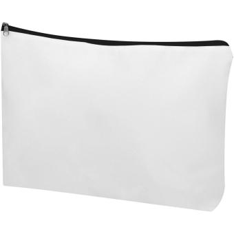 Ayla sublimation RPET travel bag - large Black/white