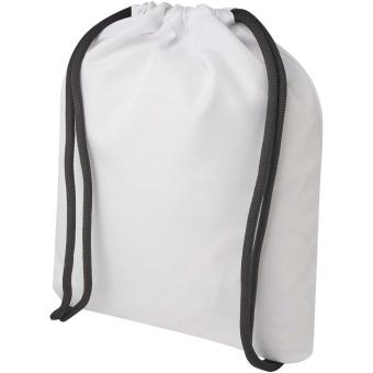 Clif RPET Sublimation Sportbeutel Schwarz/weiss