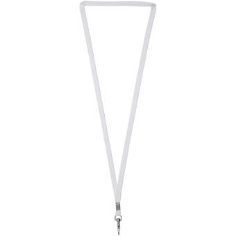 Ava Schlauchförmiges Sublimation Lanyard Weiß