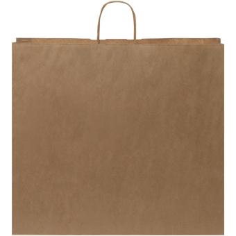 Kraft 90-100 g/m2 paper bag with twisted handles - 49.5 x 14 x 44 cm Nature