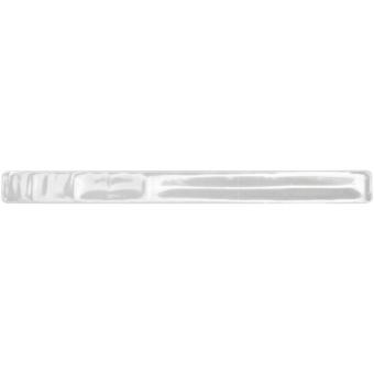 RFX™ 34 cm reflective PVC slap wrap White