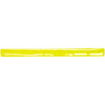 RFX™ 38 cm reflective PVC slap wrap Neon yellow