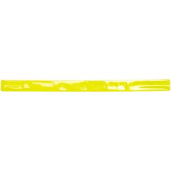 RFX™ 44 cm reflective PVC slap wrap Neon yellow