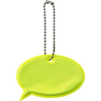 RFX™ H-12 bubble reflective PVC hanger Neon yellow