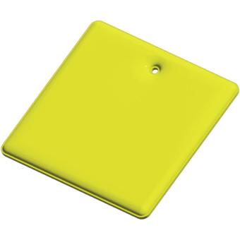 RFX™ H-16 square reflective PVC hanger Neon yellow