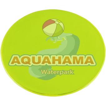 RFX™ S-06 round L reflective PVC sticker Neon yellow